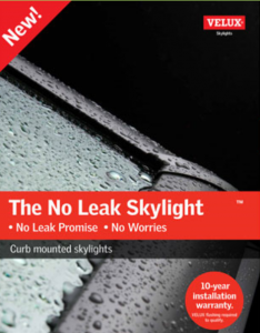 Velux- No Leak Skylight