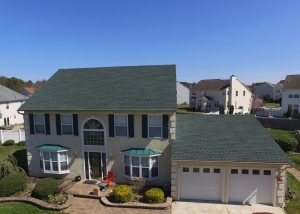 GAF Timberline HD Roofing System with Hunter Green Shingles by Duane Mainardi Builders, LLC.