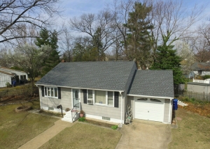 This is a GAF Timberline HD Lifetime Roofing System with Pewter Gray Shingles by Duane Mainardi Builders, LLC.